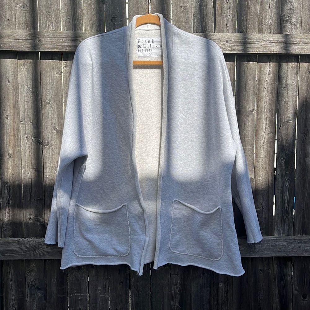 Frank & Eileen “Barbara” fleece beach cardigan